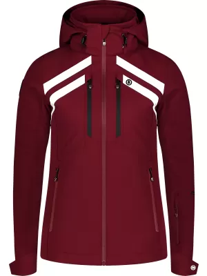 Ženska smučarska jakna NORDBLANC CREVASSE NBWJL7932 BORDO