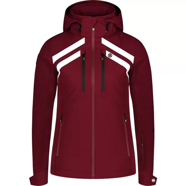  Ženska smučarska jakna NORDBLANC CREVASSE NBWJL7932 BORDO 