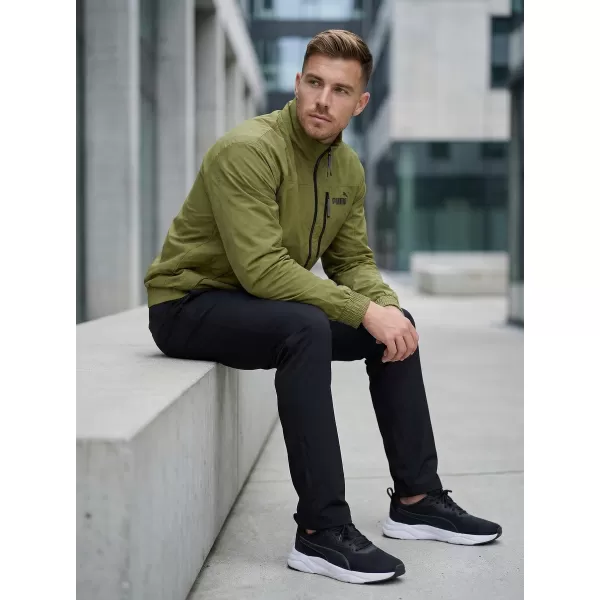  Moška jakna PUMA STYLE WINDBREAKER 623685-33 ZELENA 