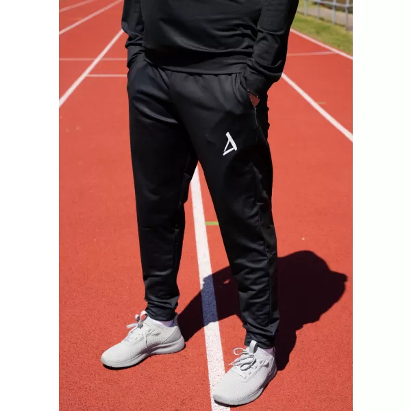  Unisex premium funkcionalne trenirke ALTISPORT VOJ/ALM013TEP01 ČRNA 