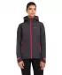 Ženska softshell jakna KILPI RAVIA-W UL0124KI TEMNO SIVA