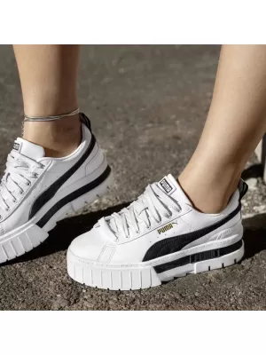 Ženski čevlji PUMA MAYZE LTH WN S 381983-01 BELA