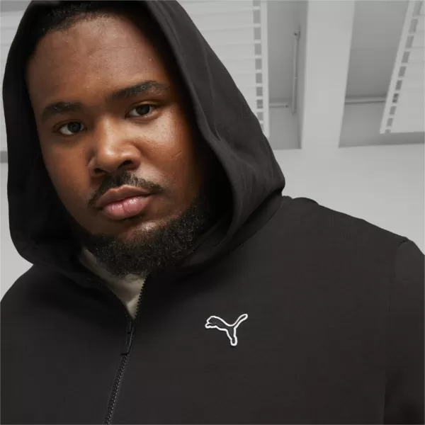  Moški pulover PUMA BETTER ESSENTIALS FZ HOODIE 675979-01 ČRNA 