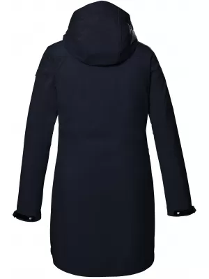 Ženska softshell parka KILLTEC KOS 41 41281-814 TEMNO MODRA