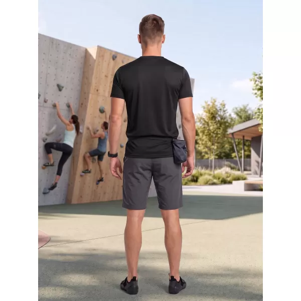  Moška funkcionalna majica ALTISPORT NoPrint NP/ALM421 ČRNA 
