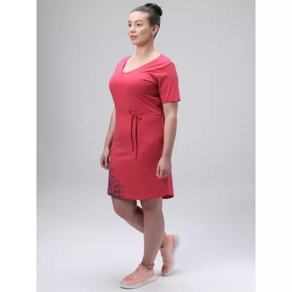  Obleka LOAP AURORA CLW2437 TEMNO ROZA 
