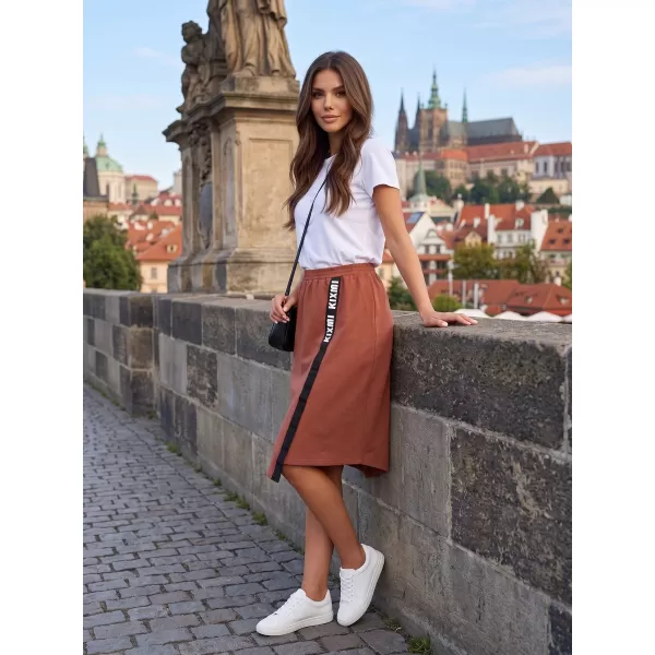  Žensko krilo KIXMI SIBILA RJAVA 