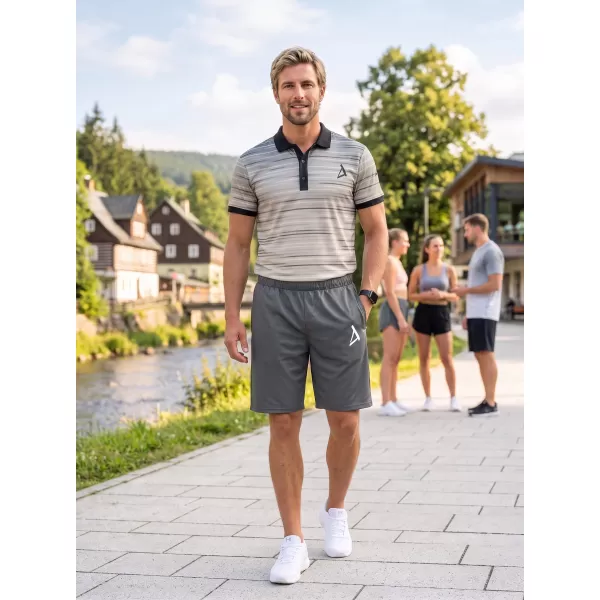  Moške premium funkcionalne kratke hlače ALTISPORT VOJ/ALM013KRA01 SIVA 