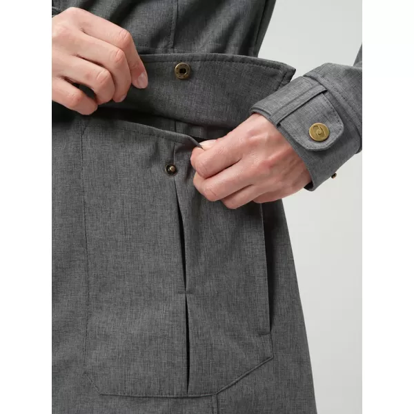  Ženski softshell plašč LOAP LAVILA SFW2402 SIVA 