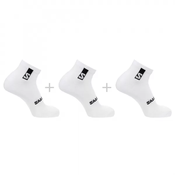  Nogavice SALOMON EVERYDAY ANKLE 3-PACK LC2086500 BELO/BELO/BELO 