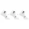 Nogavice SALOMON EVERYDAY ANKLE 3-PACK LC2086500 BELO/BELO/BELO