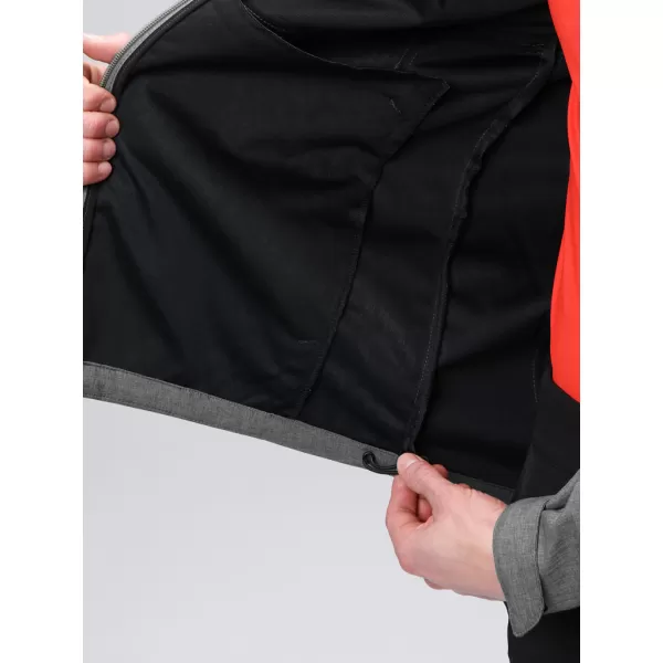  Moška softshell jakna LOAP LADAN SFM2401 SIVA 