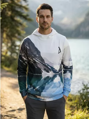 Moški vrhunski funkcionalni pulover ALTISPORT VOJ/ALM030MI01 BELA/MODRA