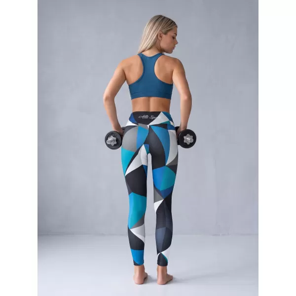  Ženske dolge premium pajkice ALTISPORT VOJ/ALW007LEG01 KEROZIN 