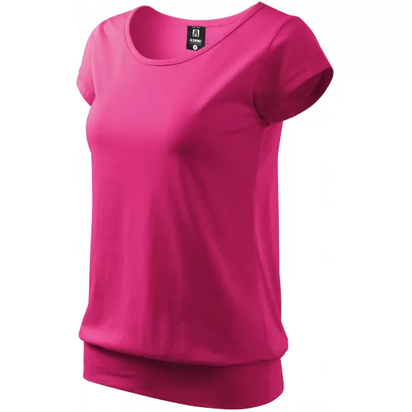  Ženska majica s kratkimi rokavi ALTISPORT NoPrint NP/ALW021 MAGENTA 
