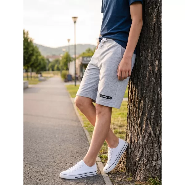  Fantovske kratke hlače SAM 73 FLOP KS 510 SVETLO SIVA 