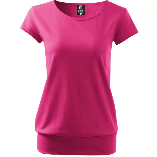  Ženska majica s kratkimi rokavi ALTISPORT NoPrint NP/ALW021 MAGENTA 