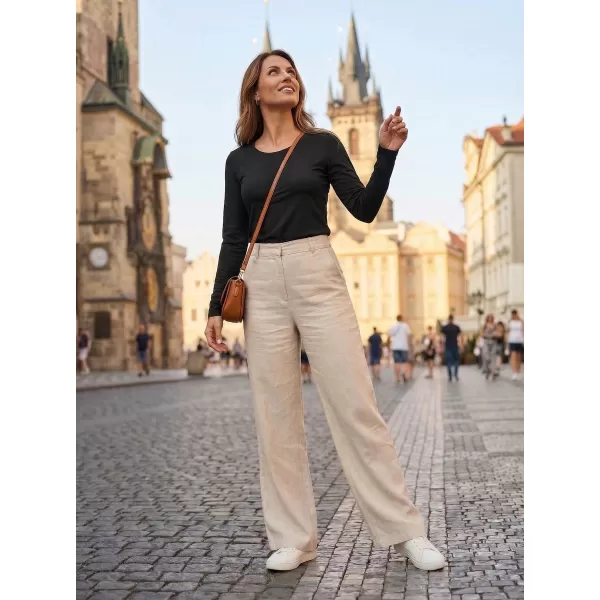  Ženska majica z dolgimi rokavi ALTISPORT NoPrint NP/ALW931 ČRNA 