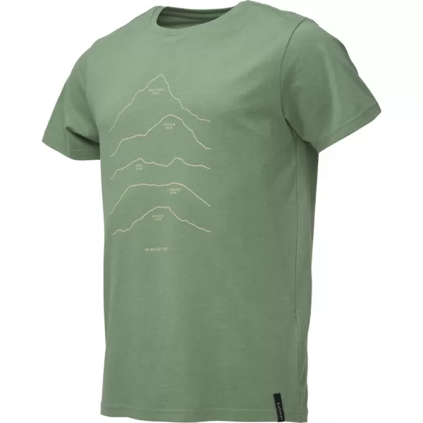  Moška majica s kratkimi rokavi LOAP BETLER CLM2416 ZELENA 