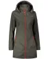 Ženski softshell plašč ALTISPORT CIARA KAKI/RDEČA