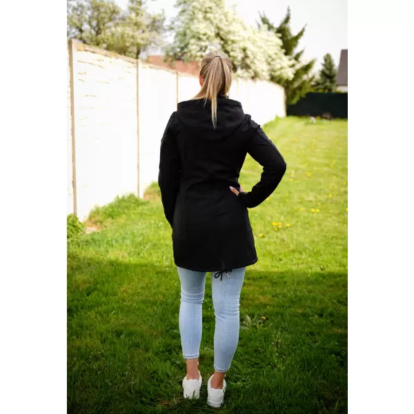  Ženski softshell plašč ALTISPORT CIARA ČRNA/ROZA 