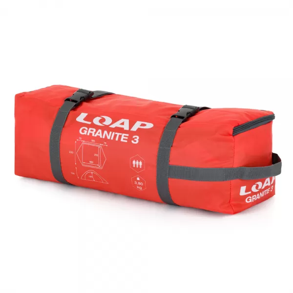  Šotor LOAP GRANITE 3 TO24116 ORANŽNA 