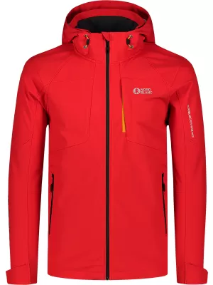 Moška softshell jakna NORDBLANC LORD NBSSM8007 RDEČA
