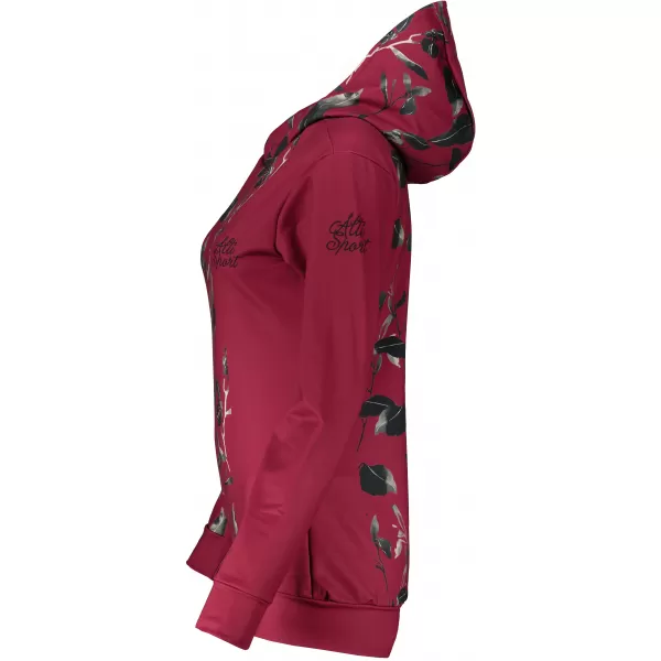  Ženski vrhunski funkcionalni pulover ALTISPORT VOJ/ALW026MI01 BORDO 