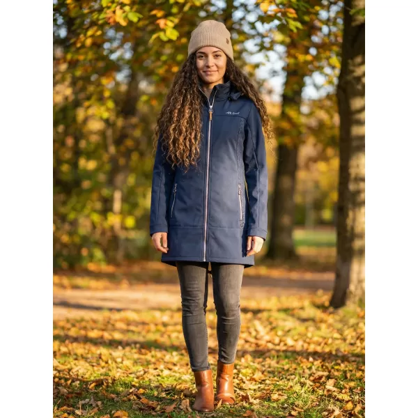  Ženski softshell plašč ALTISPORT CIARA TEMNO MODRA/SREBRNA 