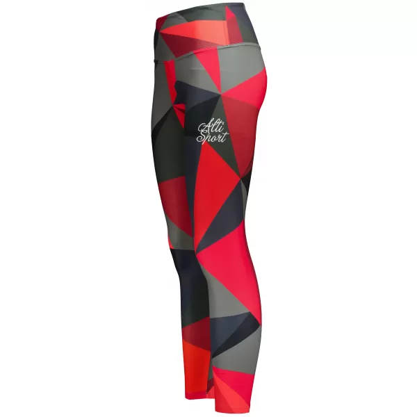  Ženske dolge premium pajkice ALTISPORT VOJ/ALW007LEG01 RDEČA 