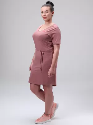 Obleka LOAP ABZOKA CLW2426 VIJOLIČNA
