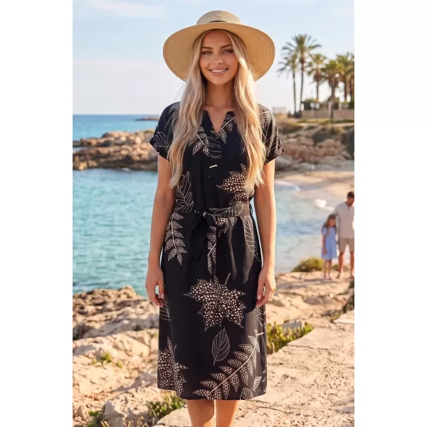 Obleka KIXMI SOFIA ČRNA 