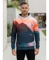 Moški vrhunski funkcionalni pulover ALTISPORT VOJ/ALM030MI01 ORANŽNA