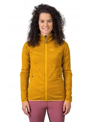 Ženski pulover HANNAH DAGNYS HOODY ZLATO RUMENO MEL
