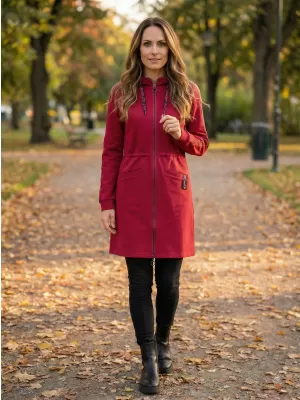 Ženski pulover ALTISPORT CELIA BORDO/ROZA