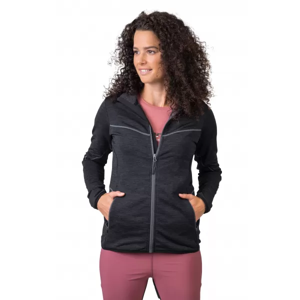  Ženski pulover HANNAH DAGNYS HOODY ANTRACIT MEL 