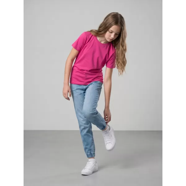  Otroška majica s kratkimi rokavi ALTISPORT NoPrint NP/ALK531 MAGENTA 