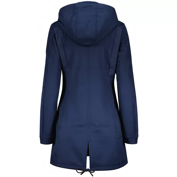  Ženski softshell plašč ALTISPORT CIARA TEMNO MODRA/SREBRNA 