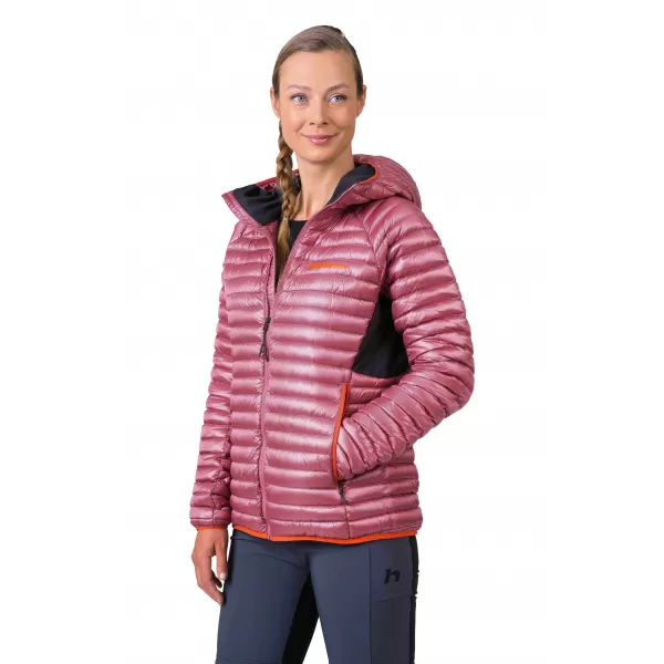  Ženska jakna HANNAH MANTIS HOODY SONČNO POLJUBLJENE KORALE 