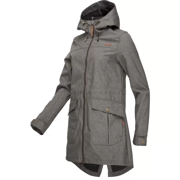  Ženski softshell plašč LOAP LAVILA SFW2402 SIVA 