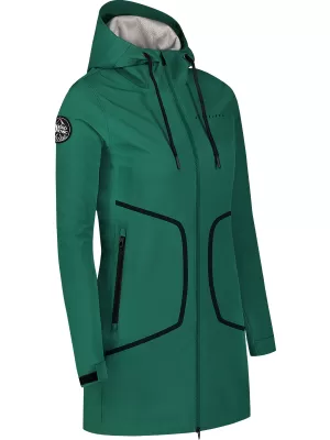 Ženski softshell plašč NORDBLANC HEAVENLY NBSSL8008 ZELENA
