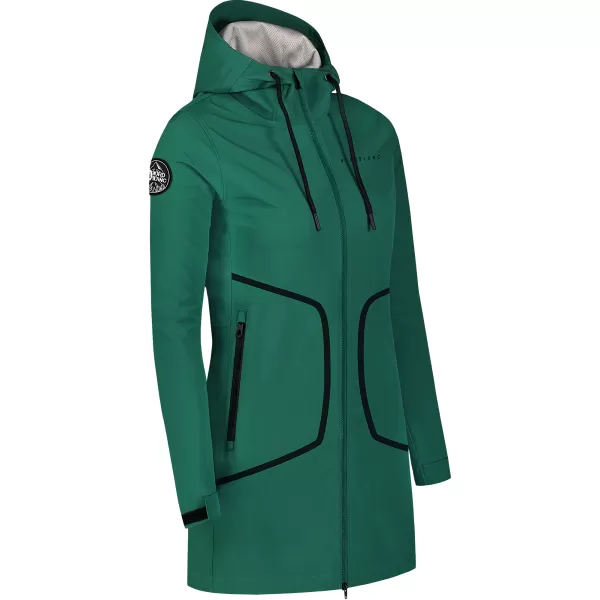  Ženski softshell plašč NORDBLANC HEAVENLY NBSSL8008 ZELENA 