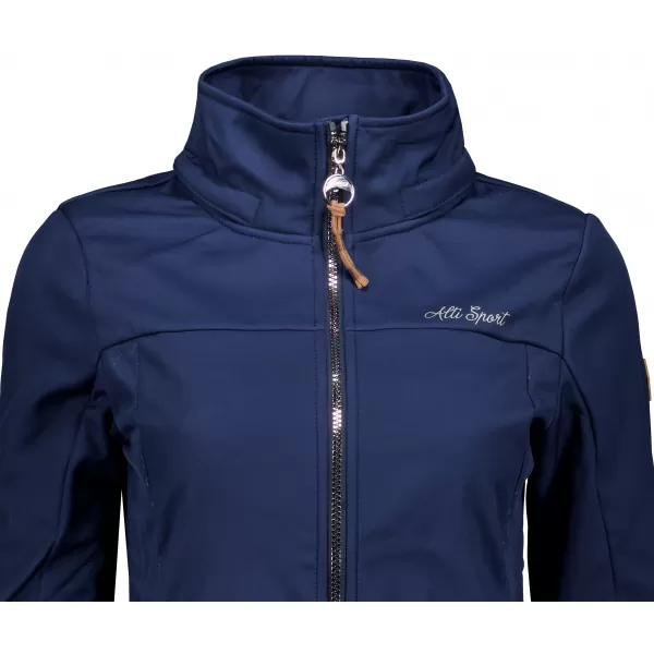  Ženski softshell plašč ALTISPORT CIARA TEMNO MODRA 