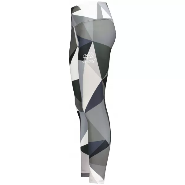  Ženske dolge premium pajkice ALTISPORT VOJ/ALW007LEG01 SIVA 