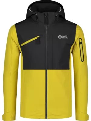 Moška softshell jakna NORDBLANC ALMIGHTY NBSSM8006 JANTAR