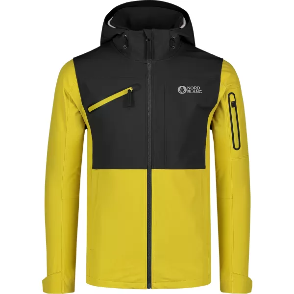  Moška softshell jakna NORDBLANC ALMIGHTY NBSSM8006 JANTAR 
