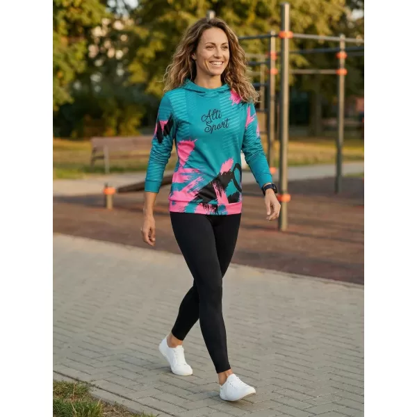  Ženski vrhunski funkcionalni pulover ALTISPORT VOJ/ALW027MI01 KEROZIN 
