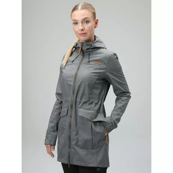  Ženski softshell plašč LOAP LAVILA SFW2402 SIVA 