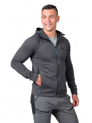 Moški pulover HANNAH ETHAN HOODY ANTRACIT MEL