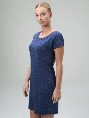 Obleka LOAP MARILYN TLW2405 MODRA